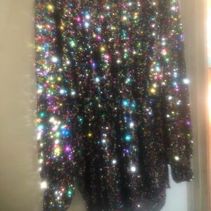 Designer Sequin Party Dress